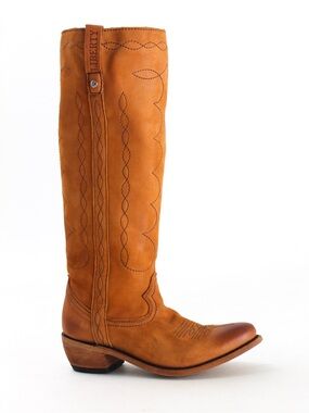 Liberty Black Nobuck Tall Boots